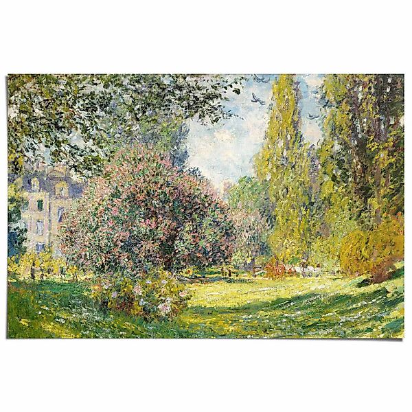 Reinders Poster "Claude Monet - parc Monceau" günstig online kaufen