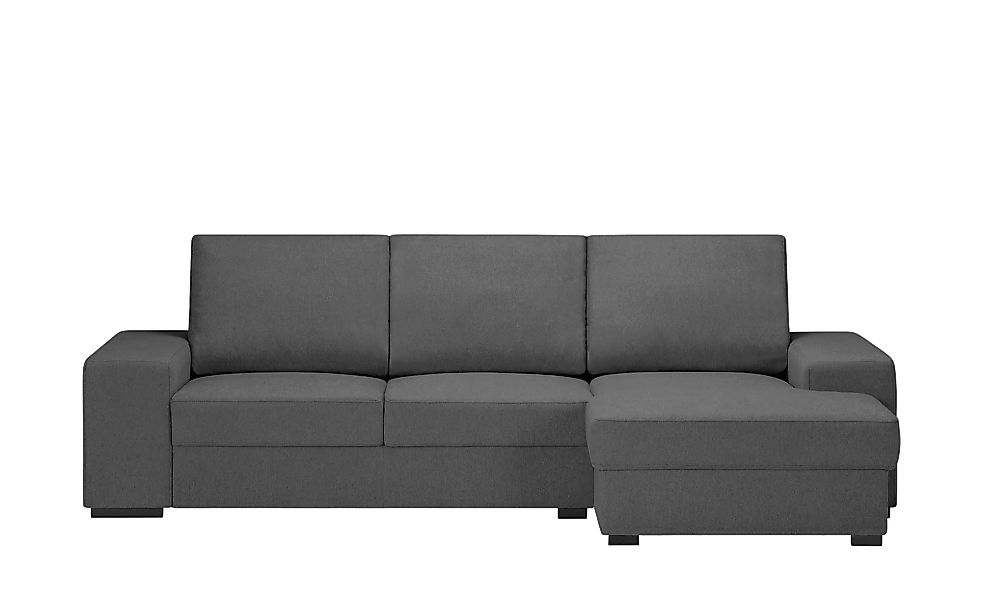 Ecksofa - grau - 92 cm - Polstermöbel > Sofas > Ecksofas - Möbel Kraft günstig online kaufen