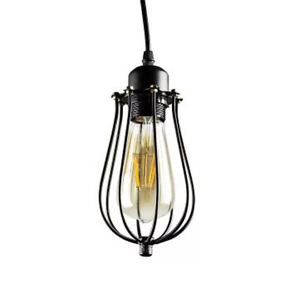 Hängelampe Industrie Design mit Edison Lampe Esszimmer günstig online kaufen