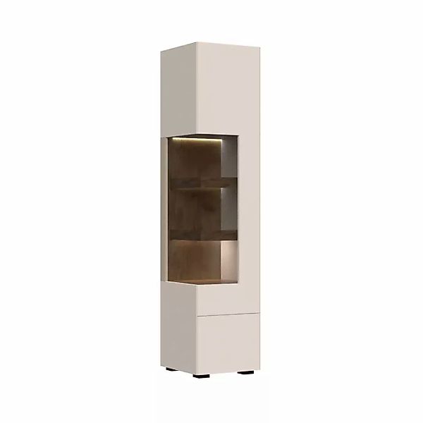 Places of Style Highboard "Sky45", Vitrine, Lackiert mit wasserbasiertem UV günstig online kaufen