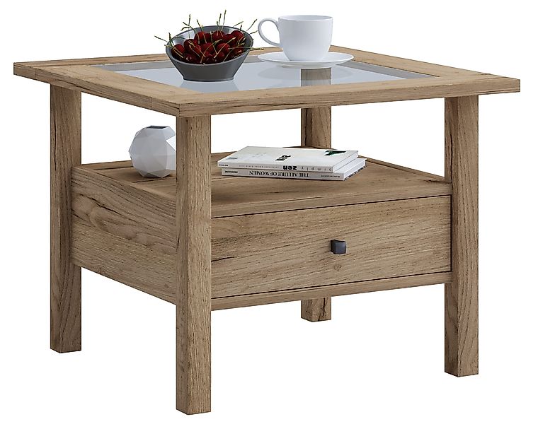 VCM Couchtisch Holz Sofatisch Couchtisch Schublade günstig online kaufen