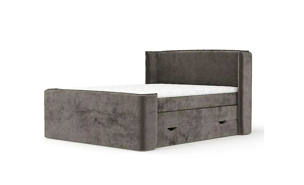 Boxspringbett mit Stauraum   ¦ braun ¦ Maße (cm): B: 198 H: 117 Betten > Ko günstig online kaufen