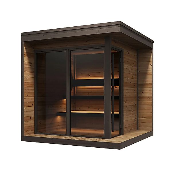 Weka Saunahaus Viira 2 Thermoholz ohne Ofen günstig online kaufen