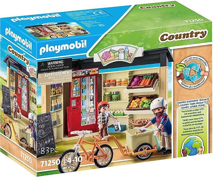 Playmobil® 24-Stunden-Hofladen (71250), Country Konstruktions-Spielset, tei günstig online kaufen
