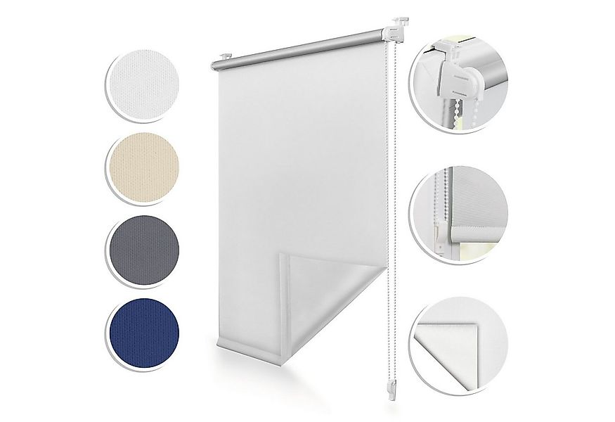 Rollo Thermo-Rollo, Roomy, verdunkelnd, Klemmbar, Anschraubbar, freihängend günstig online kaufen