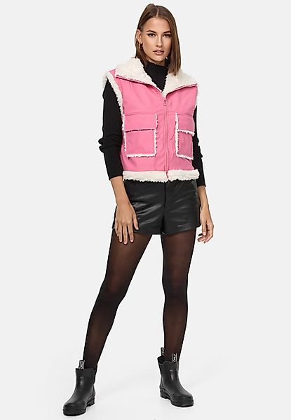 Worldclassca Lederimitatweste Worldclassca Damen Steppweste Kurz günstig online kaufen