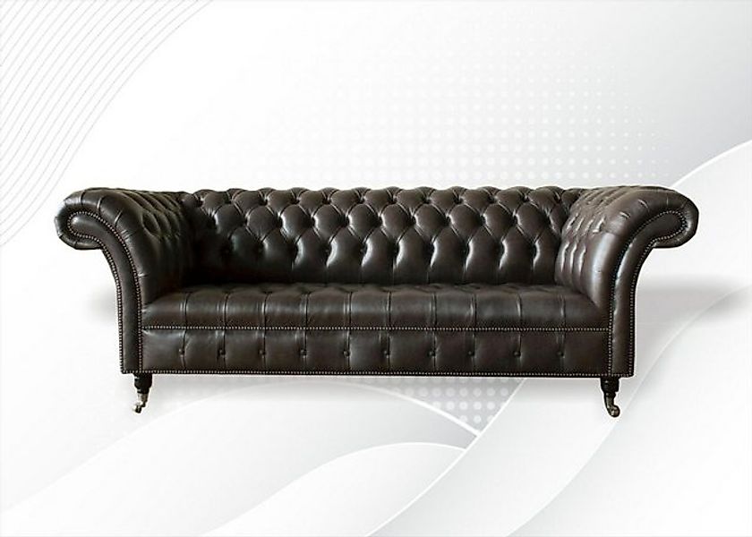 JVmoebel Chesterfield-Sofa Chesterfield-Sofa hochwertig Handarbeit massiv H günstig online kaufen