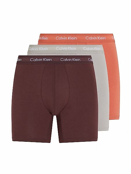 Calvin Klein 3-er Set Boxer Briefs Schwarz, Blau & Beige günstig online kaufen