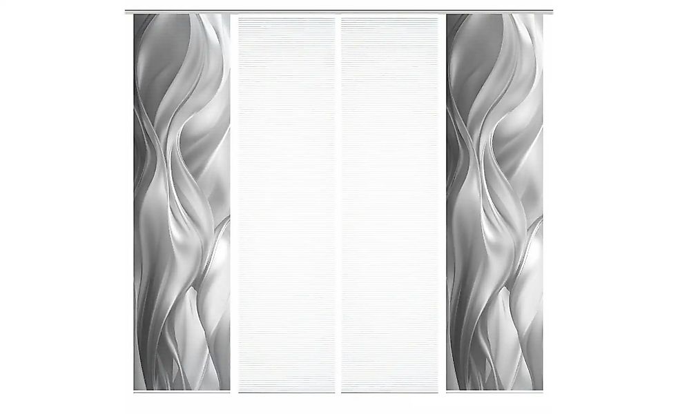 HOME in green Schiebegardine "SYLVIA" Paneelwagen 4 Stk. tlg. SET DIGITALDR günstig online kaufen