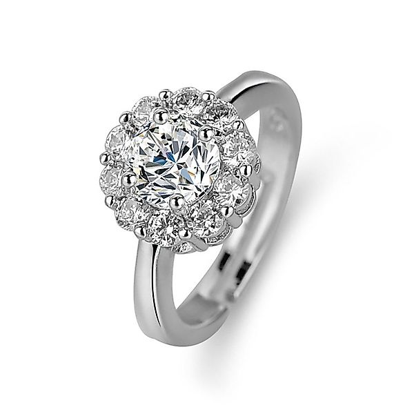 The Beauty House Fingerring Verlobungsring silberfarbiger günstig online kaufen