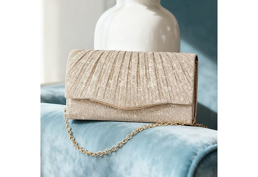 REDOM Abendtasche Pailletten Handtasche Kosmetik-Etui Crossbody (mit Abnehm günstig online kaufen