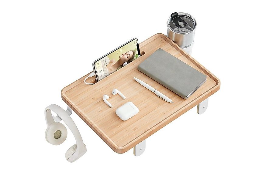 VASAGLE Nachttisch, einhängbar, verstellbar, mit Handyschlitz günstig online kaufen