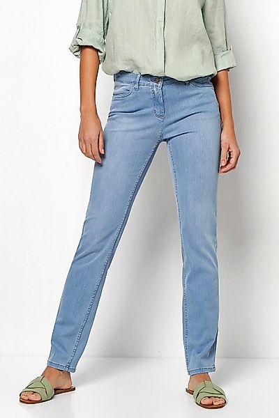 TONI Straight-Jeans "Perfect Shape Straight", mit Gesäßtaschen mit aufwendi günstig online kaufen