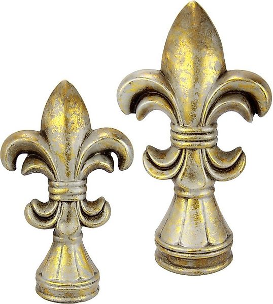 I.GE.A. Dekofigur Französische Lilie, 2er Set günstig online kaufen