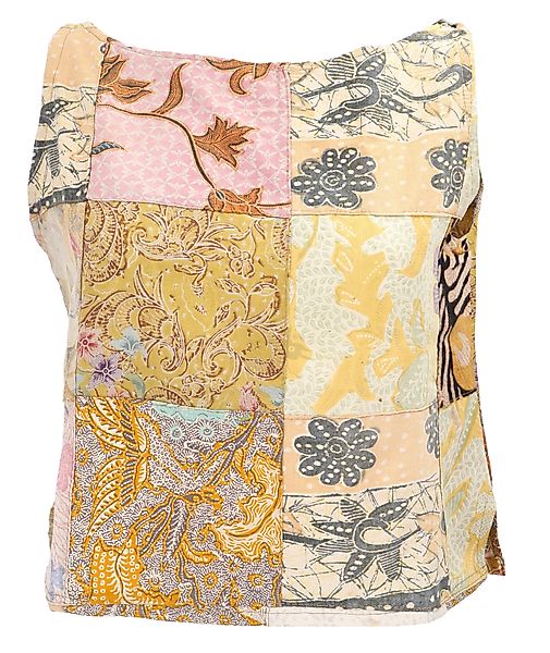 Guru-Shop T-Shirt Boho Patchwork Sommertop, upcyceling günstig online kaufen