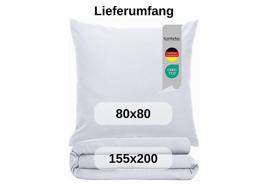 Komfortec Bettwäsche Premium, 135 x 200 bis 220 x 240 cm, 6 verschiedene Gr günstig online kaufen