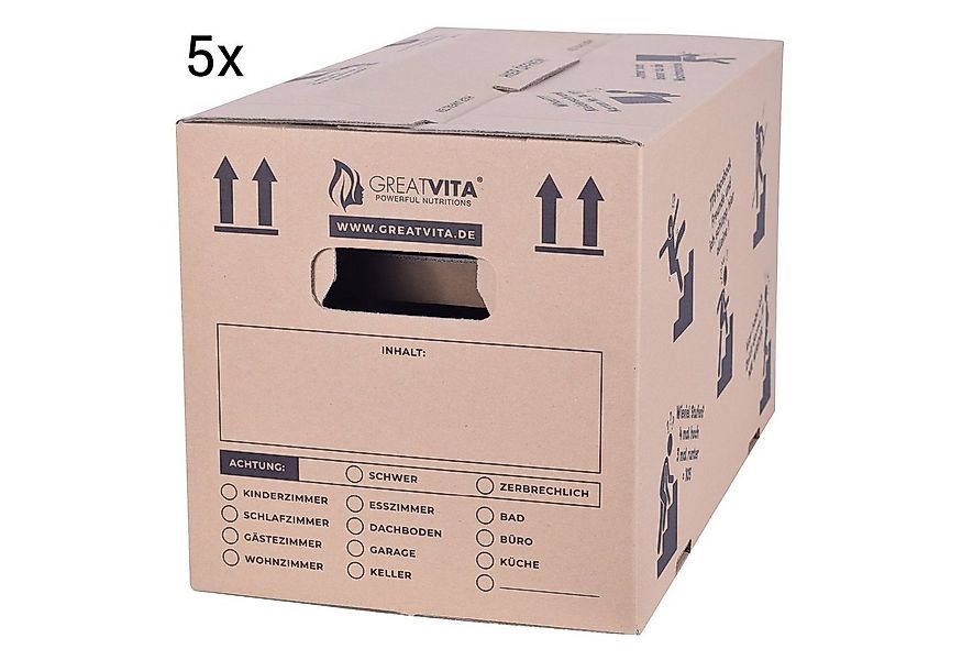 pajoma® Aufbewahrungsbox XXL Umzugskarton (Spar-Set), Profi Aktenkarton 2-w günstig online kaufen