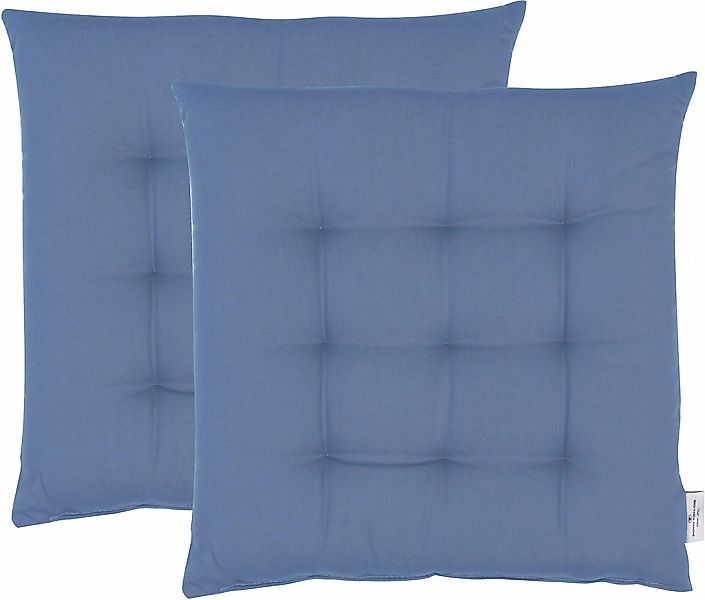 TOM TAILOR HOME Sitzkissen "Dove", TOM TAILOR unifarbenes, abgestepptes Sit günstig online kaufen
