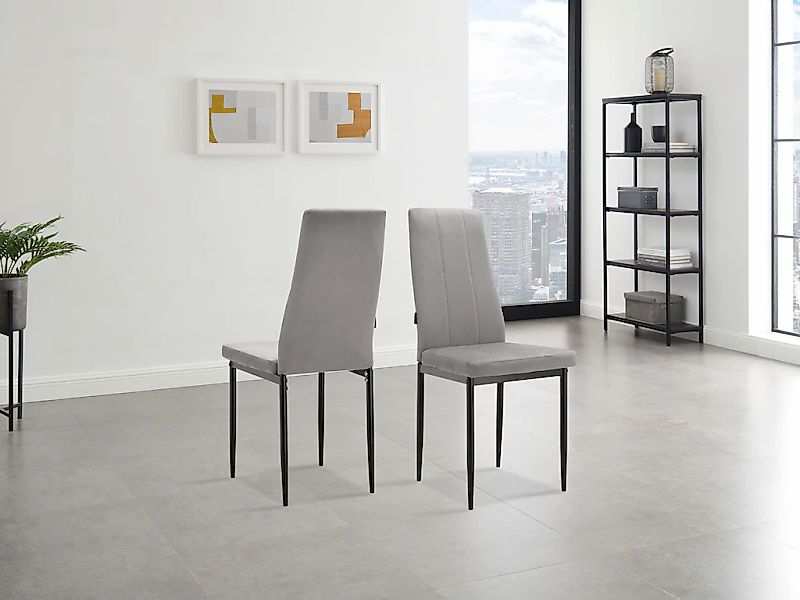 INOSIGN Esszimmerstuhl "Remus", (Set), 1 St., Samtvelours, im 1er,2er und 4 günstig online kaufen