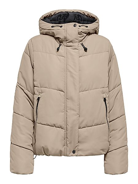 ONLY Steppjacke "ONLMAGGI LIFE SHORT PUFFER CC OTW" mit Kapuze Kunstfaser günstig online kaufen