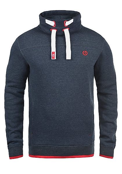 !Solid Stehkragenpullover SDBenjamin Tube Sweatpullover mit weicher Fleece günstig online kaufen