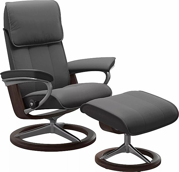 Stressless Fußhocker "Admiral", mit Signature Base, Gestell Wenge günstig online kaufen