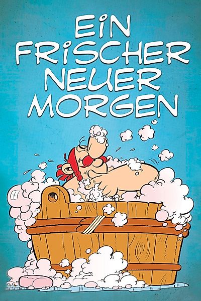 LuckyLinde Leinwandbild »Obelix Ein frischer neuer Morgen« Cartoon   Comic günstig online kaufen