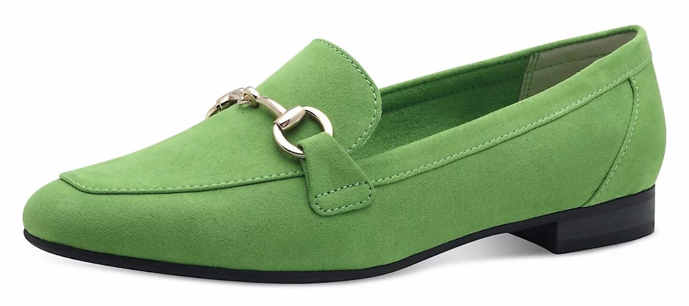 MARCO TOZZI Slipper, Blockabsatz, Loafer, Businessschuh mit Schmuckspange günstig online kaufen