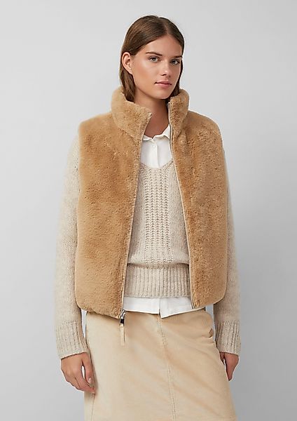 s.Oliver Funktionsweste Wendbare Steppweste mit Fell günstig online kaufen