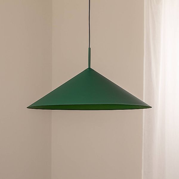 Hängeleuchte Capital, grün, 1-flammig, Ø 60 cm, GX53 günstig online kaufen