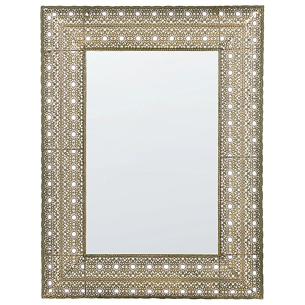 Beliani Wandspiegel DEHRADUN Gold 5x60x90 günstig online kaufen