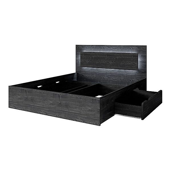 Lomadox Bettgestell TORTONA-166, Doppelbett 180x200cm, Esche, günstig online kaufen