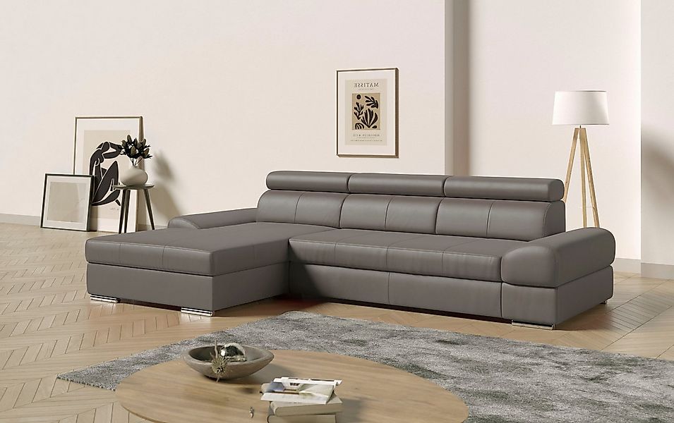 sit&more Ecksofa "Broadway L-Form" inklusive Kopfteilverstellung, wahlweise günstig online kaufen