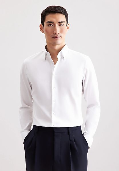 seidensticker Businesshemd "Schwarze Rose", Slim 1/1 Covered-Button-Down-Kr günstig online kaufen
