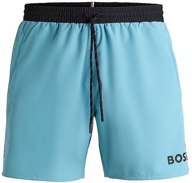 BOSS Badehose Starfish Blau - Größe M günstig online kaufen