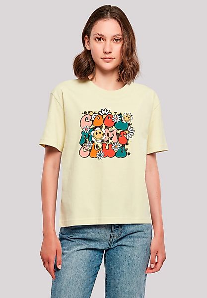 F4NT4STIC T-Shirt "Muttertag Cool Moms Club Retro Blumen", Premium Qualität günstig online kaufen