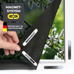 EASYmaxx Insektenschutz-Fensterrahmen Fliegengitter mit Pollenschutz 150 günstig online kaufen