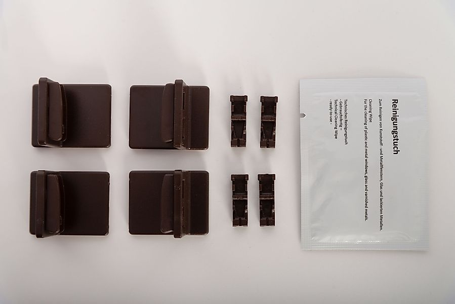 K-HOME Klebeträger, Plissees, (Set, 4-tlg), für günstig online kaufen