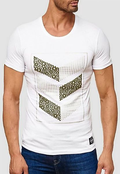 Egomaxx T-Shirt T Shirt 3D Print Short Sleeve Shirt H2160 (1-tlg) günstig online kaufen