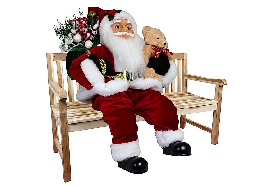 Christmas Paradise Weihnachtsmann Sander 45cm / 30cm, sitzend (Dekofigur ro günstig online kaufen