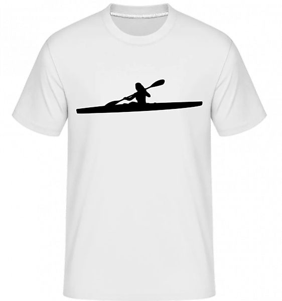 Kayak Shape Black · Shirtinator Männer T-Shirt günstig online kaufen