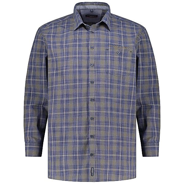 CASA MODA Freizeithemd aus Baumwolle Farbe grün Größe: 8XL günstig online kaufen