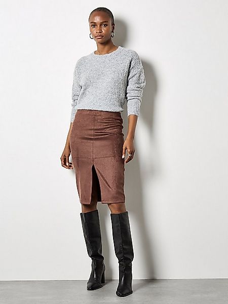 Apricot Midirock Bleistiftrock mit Schlitz vorne günstig online kaufen