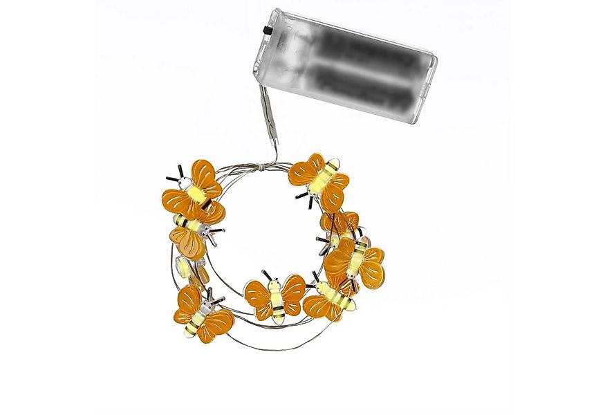 MARELIDA LED-Lichterkette LED Drahtlichterkette Mini Schmetterlinge 120cm 1 günstig online kaufen