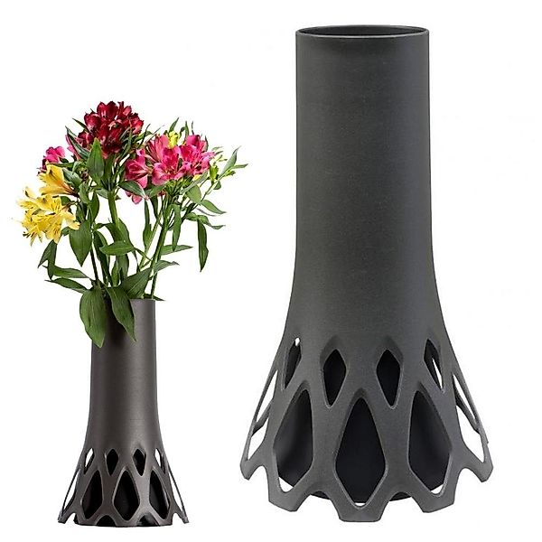 GarPet Bodenvase Grabvase Roseta mit Sockel Gewicht Friedhof Vase Grabschmu günstig online kaufen