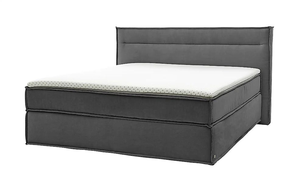 Musterring Boxspringbett  JustB! ¦ grau ¦ Maße (cm): B: 180 H: 115 Betten > günstig online kaufen