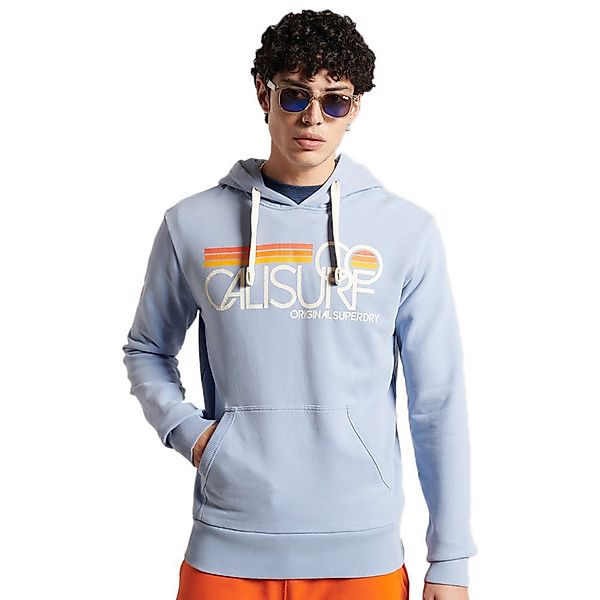 Superdry Cali Surf Graphic Loopback Sweatshirt M Forever Blue günstig online kaufen
