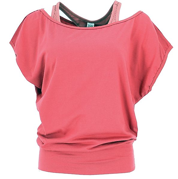 Guru-Shop T-Shirt Lagentop, Bio Baumwolle Yogashirt günstig online kaufen