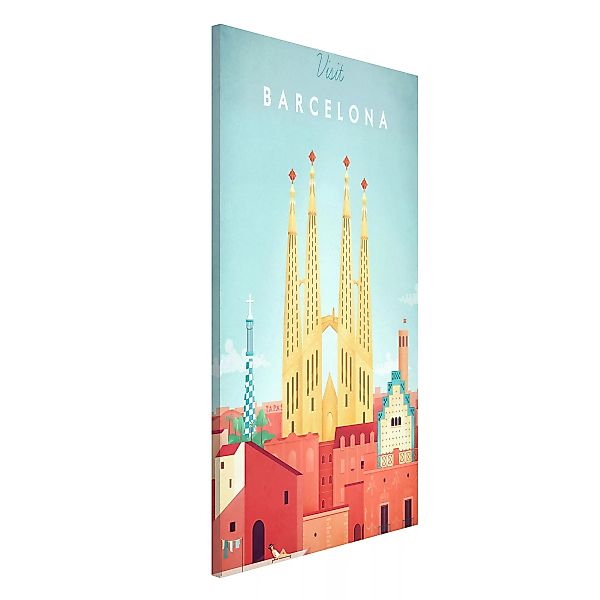Magnettafel Architektur & Skyline - Hochformat 3:4 Reiseposter - Barcelona günstig online kaufen