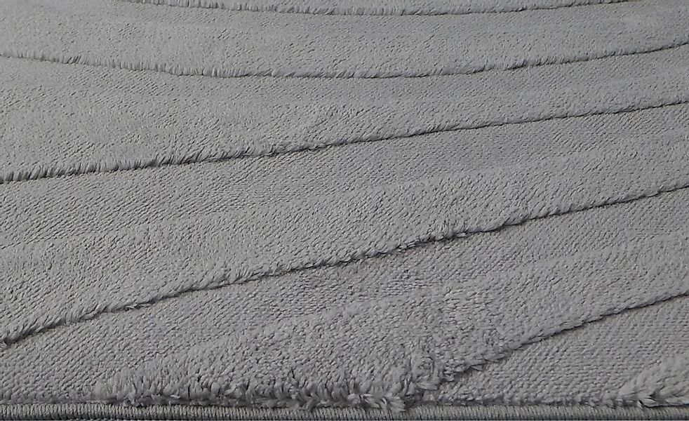 como Webteppich  Wave ¦ grau ¦ Synthetische Fasern ¦ Maße (cm): B: 160 Tepp günstig online kaufen